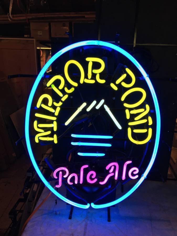 Custom Mirror Pond Pale Ale Neon Sign Tube Neon Light