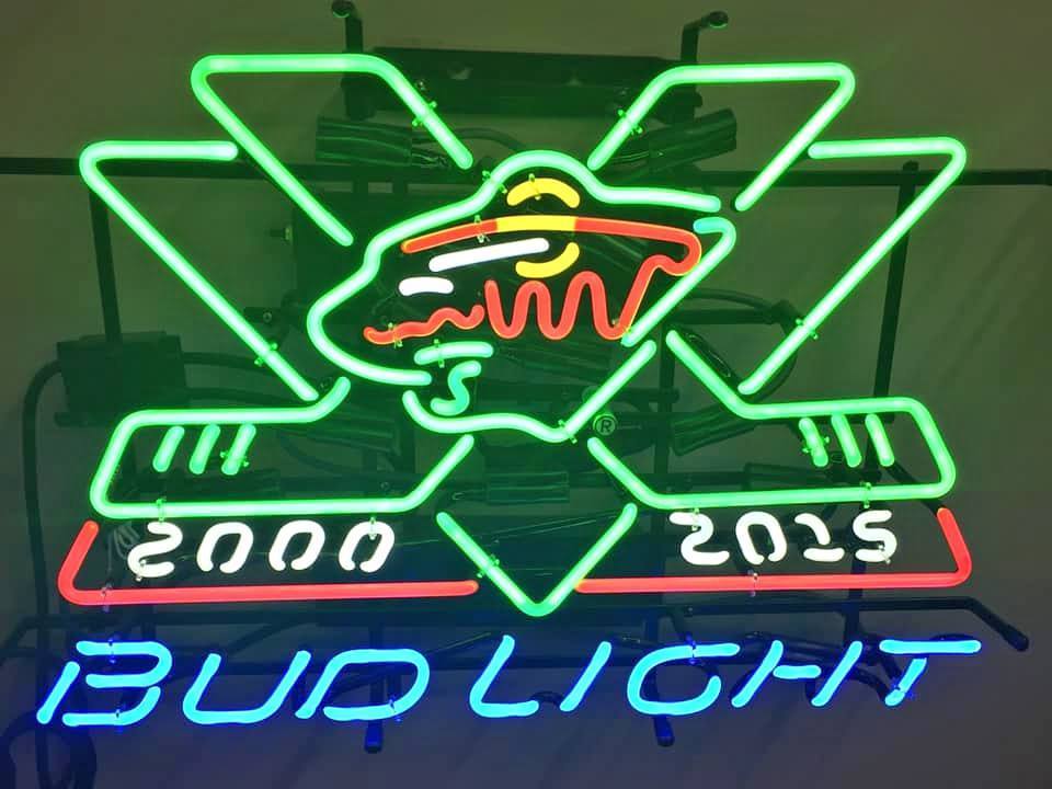 Custom MN Wild 15th Year Anniversary Neon Sign NFL Sports Neon Light