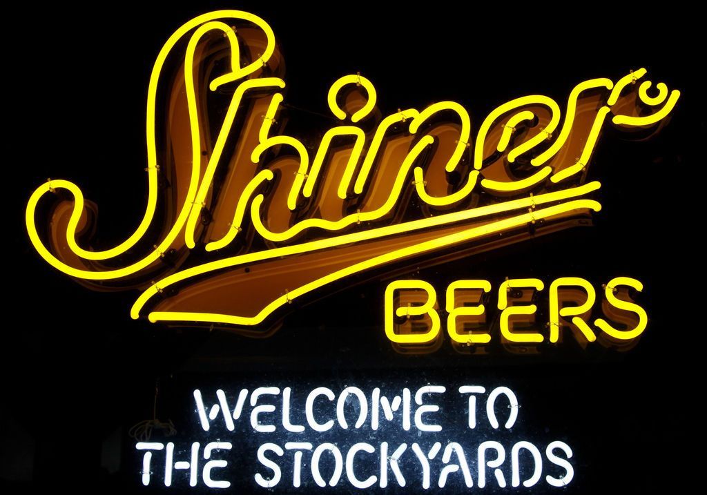 Custom Shiner beer welcome to the stockyards Neon Sign Tube Neon Light