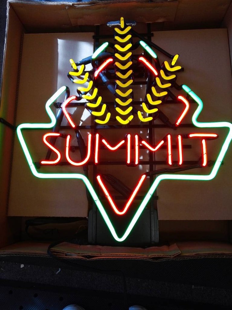 Custom Summit Brewing Beer Neon Sign Tube Neon Light