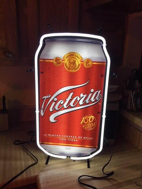 Custom Victoria Beer Can Neon Sign Tube Neon Light