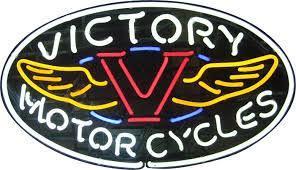 Custom Motorcycles Victor Neon Sign Tube Neon Light
