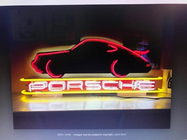 Custom Porsche Auto Car Neon Sign Tube Neon Light