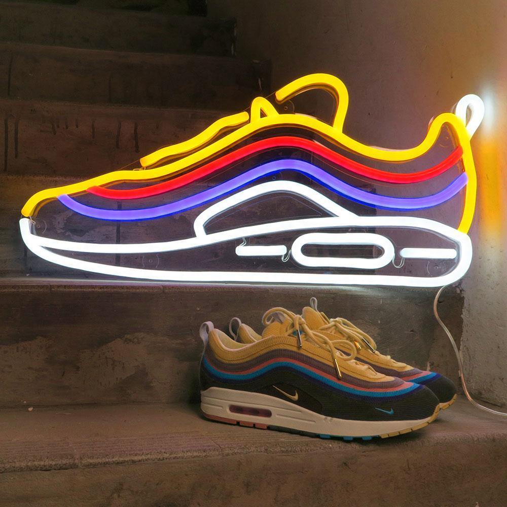 Custom Nike AirMax Shoes Neon Sign Tube Neon Light