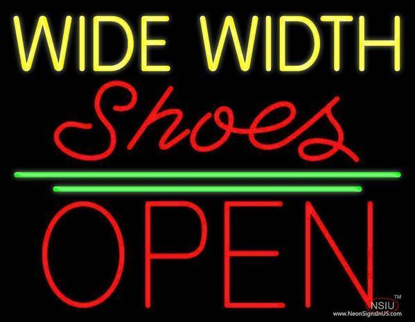 Custom Wide Width Shoes Neon Sign Tube Neon Light