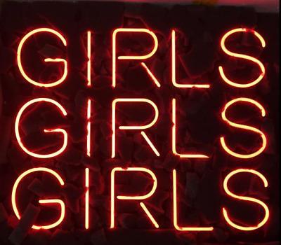 Custom Girls Girls Girls Neon Sign Tube Neon Light