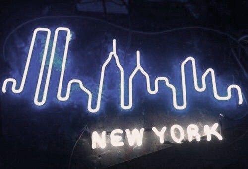 Custom New York City skyline Neon Sign Tube Neon Light