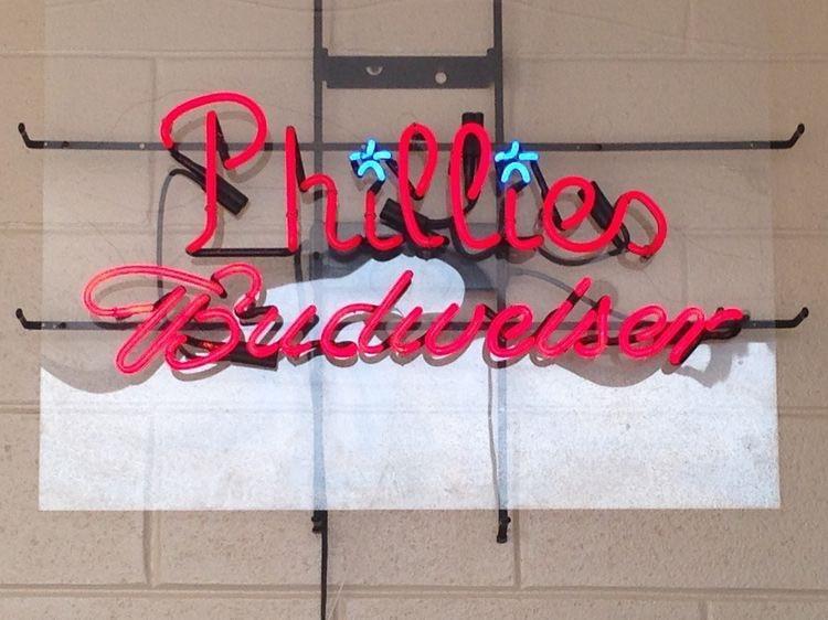 Custom Phillien Budweiser Real Neon Light