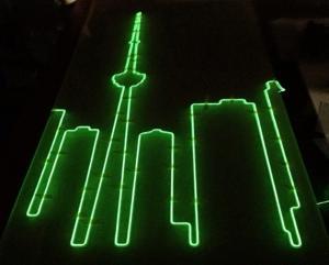 Custom Toronto Skyline Neon Sign Tube Neon Light