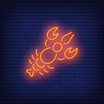 Custom Lobster Neon Sign Tube Neon Light