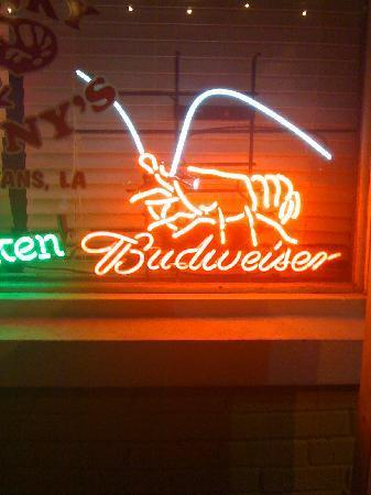Custom Budweiser Crawfish Neon Sign Tube Neon Light
