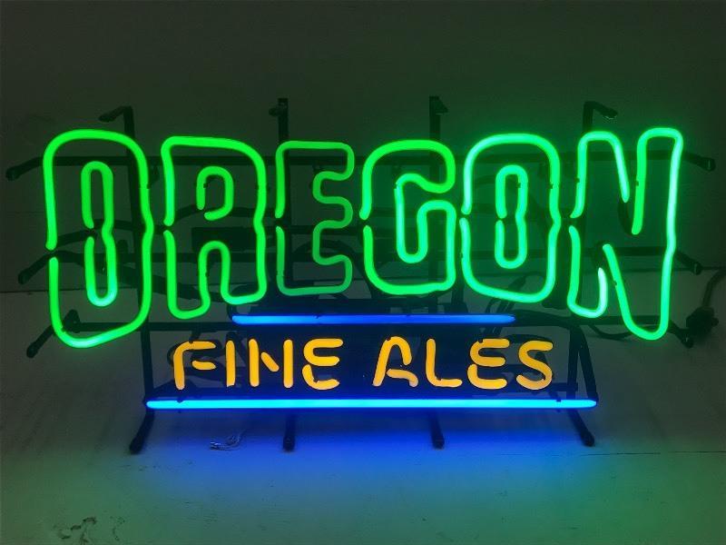 Custom Oregon Fine Ales Neon Sign Tube Neon Light