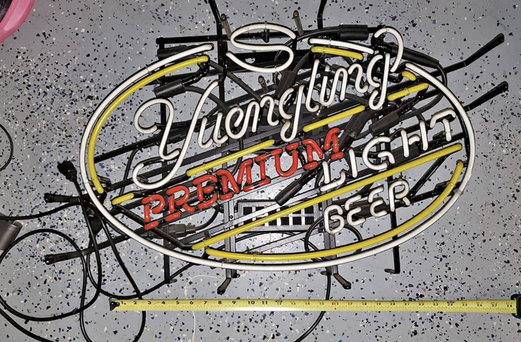 Custom Yuengling Light Premium Light Beer Neon Sign Tube Neon Light
