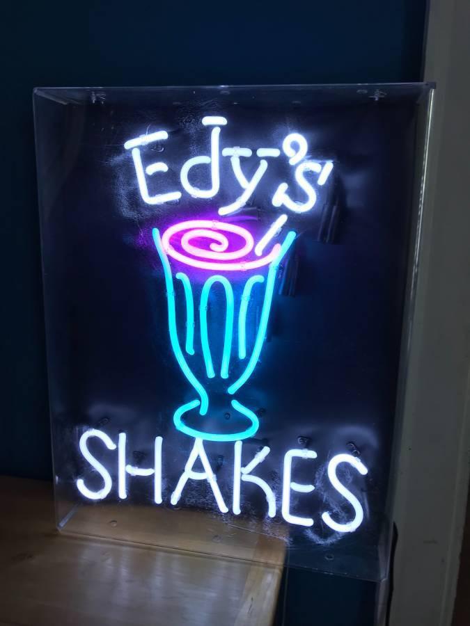 Custom Custom Edy's Shakes Neon Sign Tube Neon Light