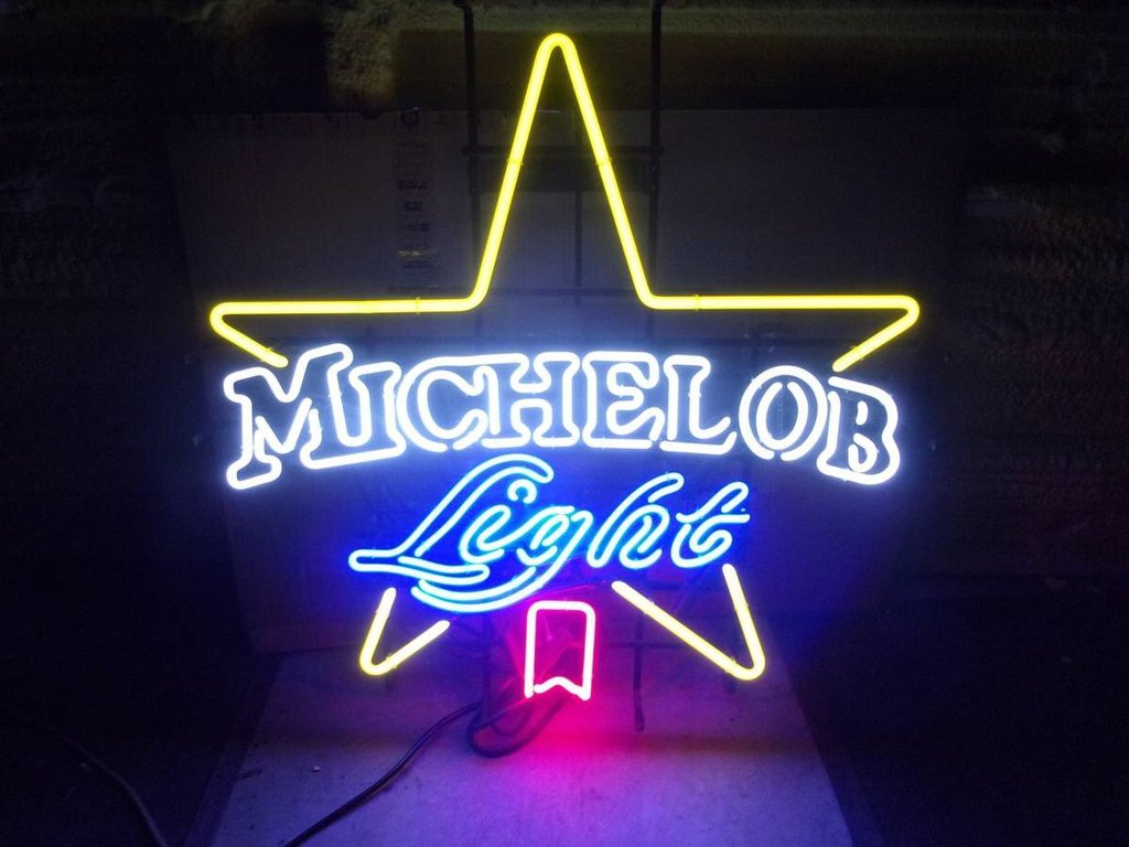 Custom Michelob Light Neon Sign Tube Neon Light