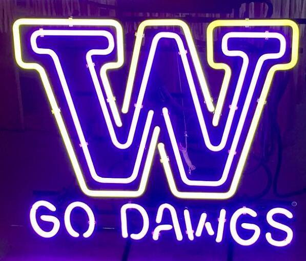 Custom Go Dawgs Georgia Bulldogs Neon Sign Tube Neon Light