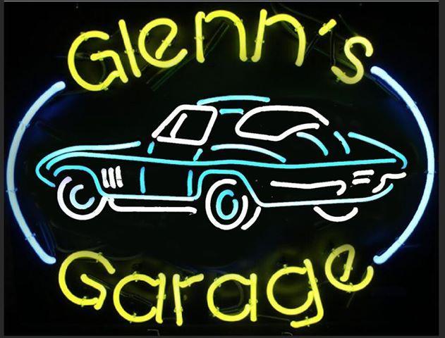 Custom Custom Garage 66 corvette Neon Sign Tube Neon Light