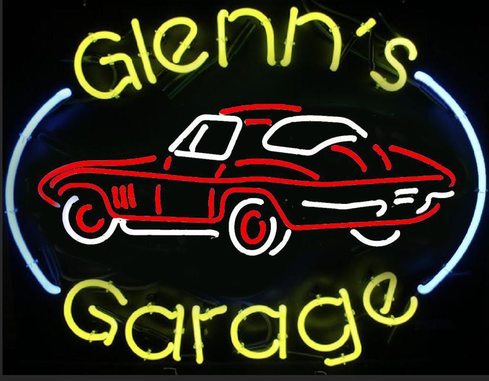 Custom Custom Garage 66 corvette Neon Sign Tube Neon Light