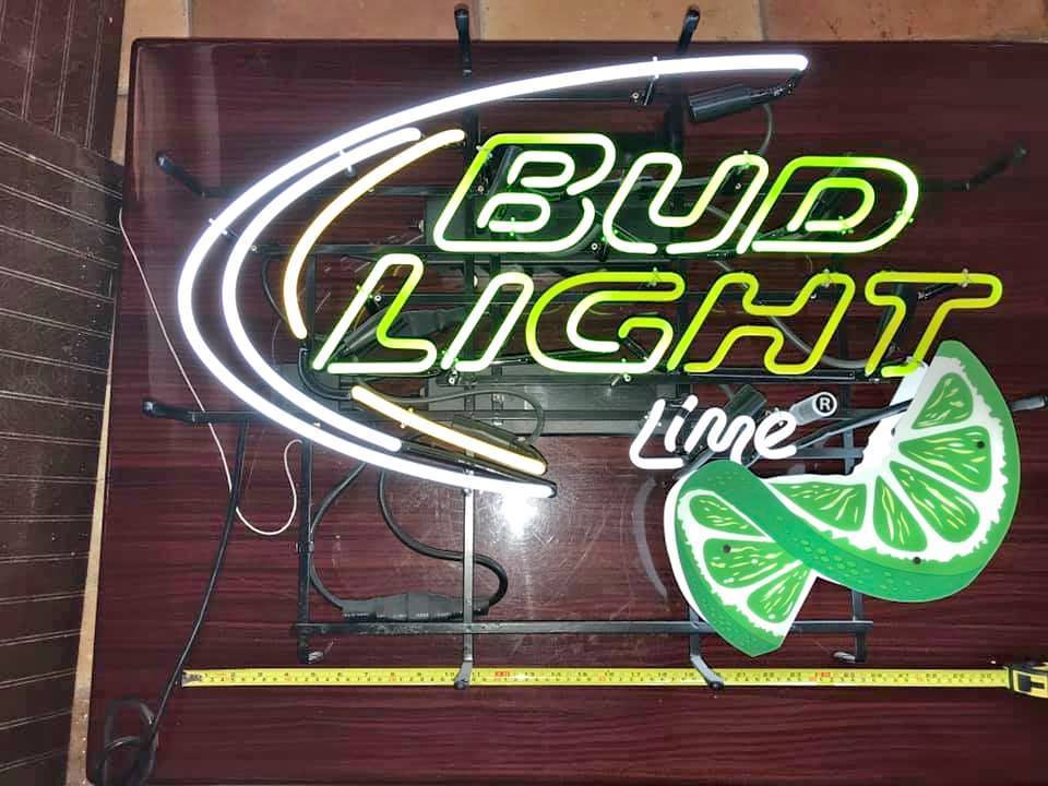 Custom Bud Light Lime Neon Sign Tube Neon Light