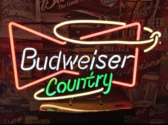 Custom Budweiser Country Neon Sign Tube Neon Light
