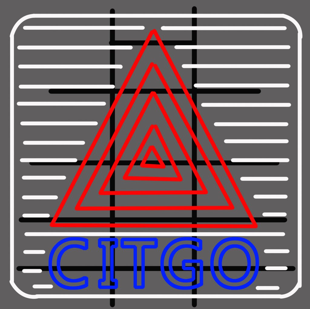 Custom Citgo Neon Sign Real Neon Light