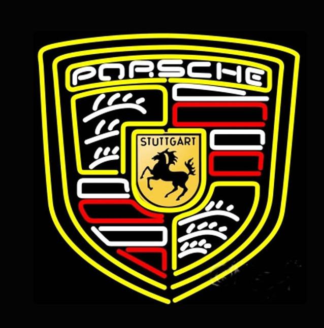 Custom Porsche Stuttgart Auto Neon Sign