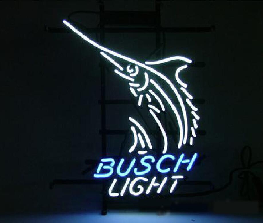 Custom Busch Light Shark Neon Sign