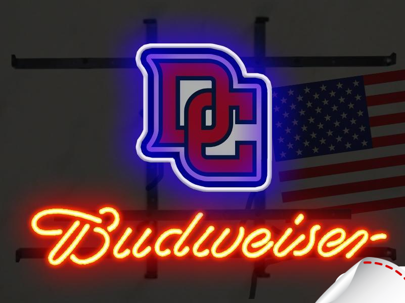 Custom Budweiser Washington Nationals Neon Sign MLB Teams Neon Light
